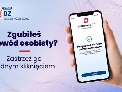 zastrzeż dokument w aplikacji mobywatel