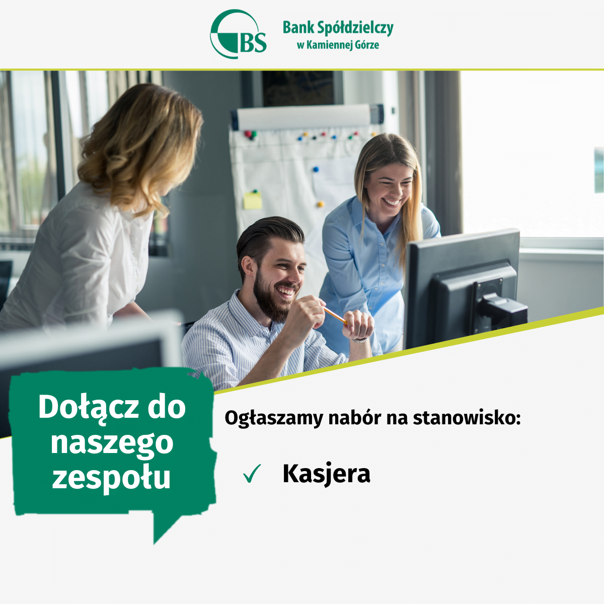 Oferta Pracy - Bank Spółdzielczy W Kamiennej Górze